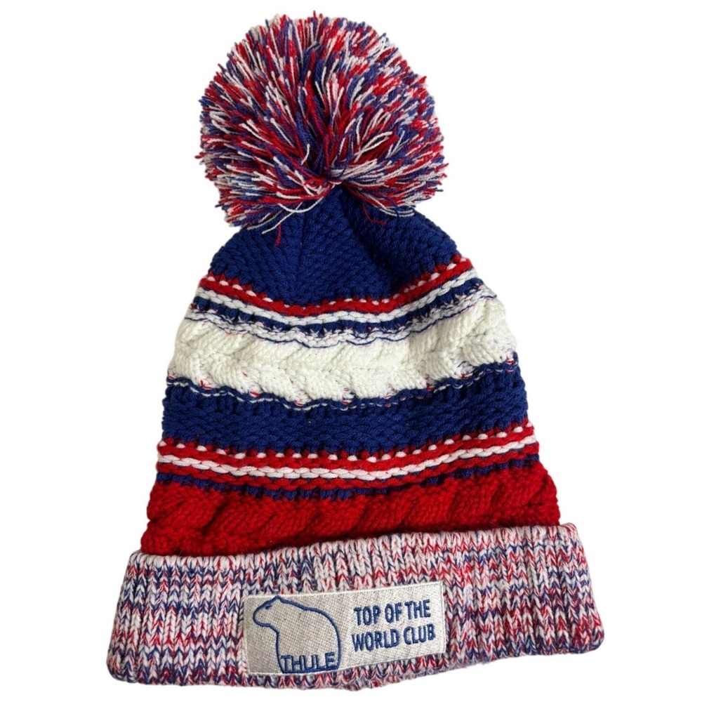 Top of the World Club Thule AFB Air Base Greenland Beanie Pituffik Space Base